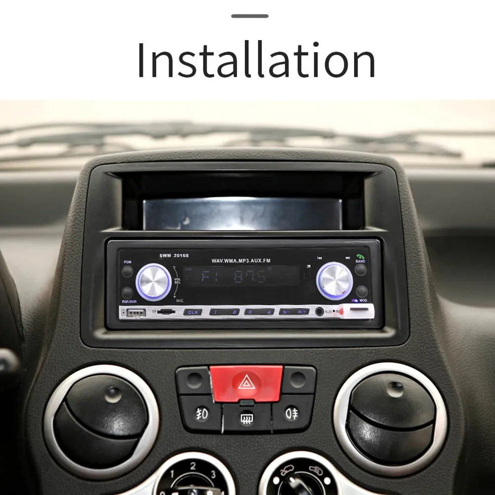 1 Din Car Radio MP3 Player Handsfree Dual Systems Mobile Phone