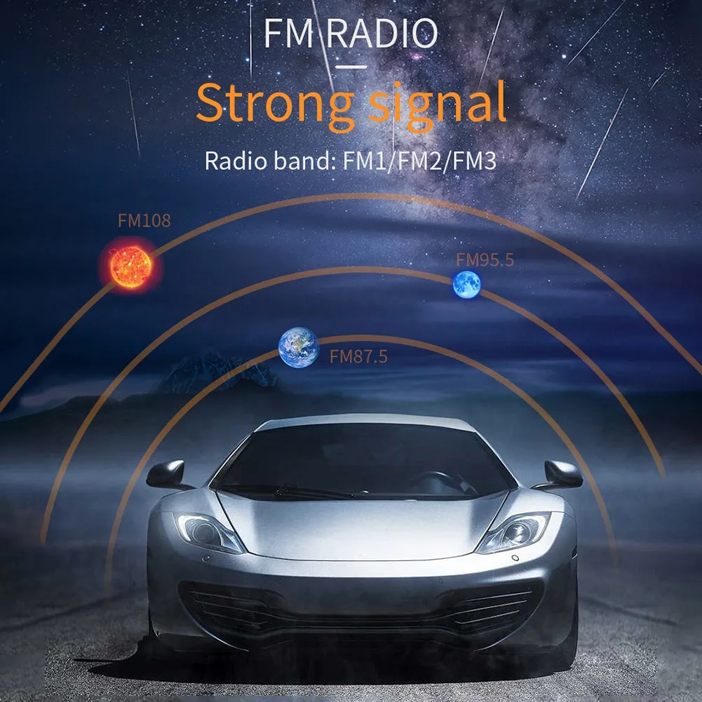 1 Din Car Radio MP3 Player Handsfree Dual Systems Mobile Phone