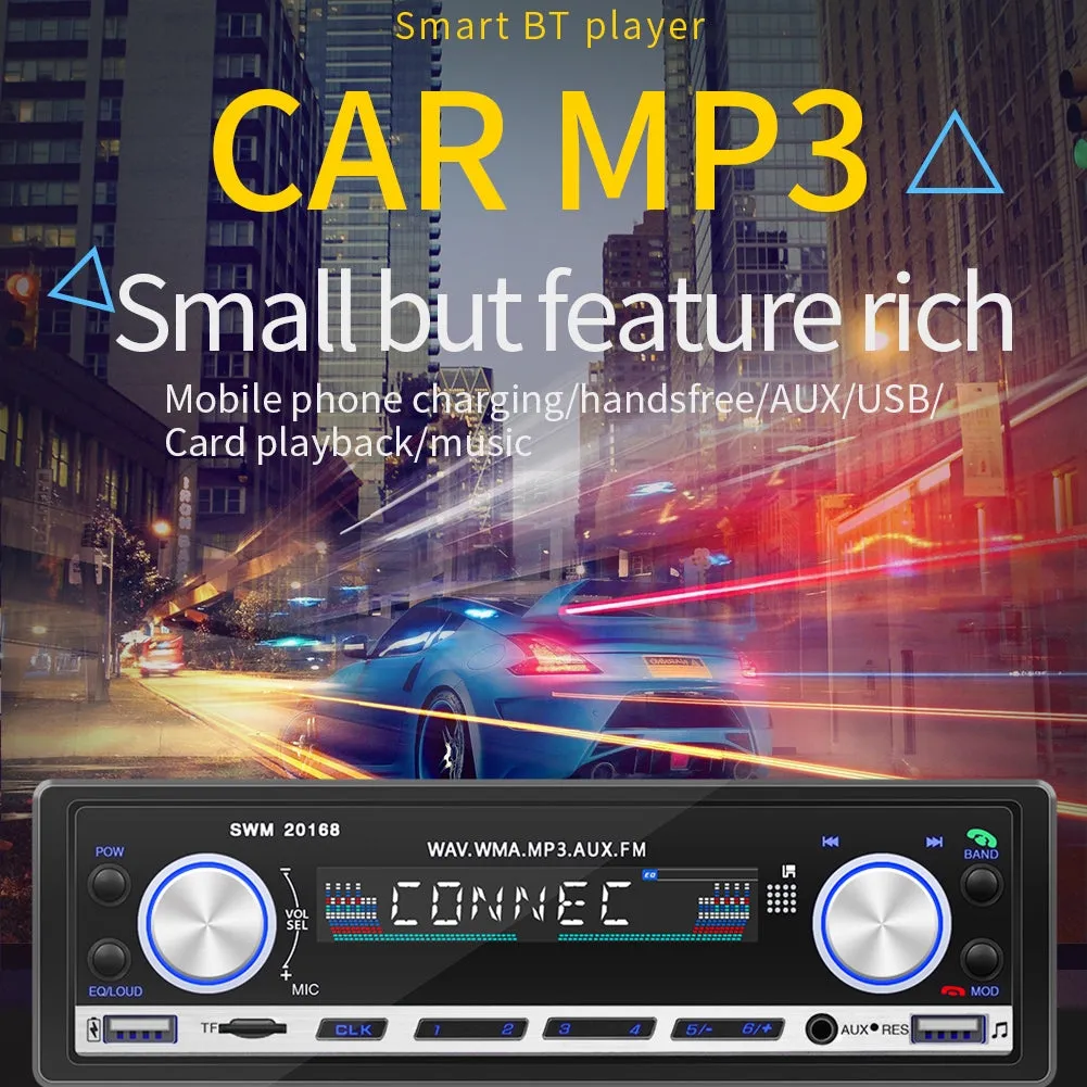 1 Din Car Radio MP3 Player Handsfree Dual Systems Mobile Phone