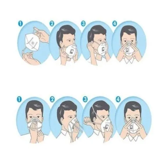 10-Pack: KN95 Protective Face Masks   Hand Sanitizer