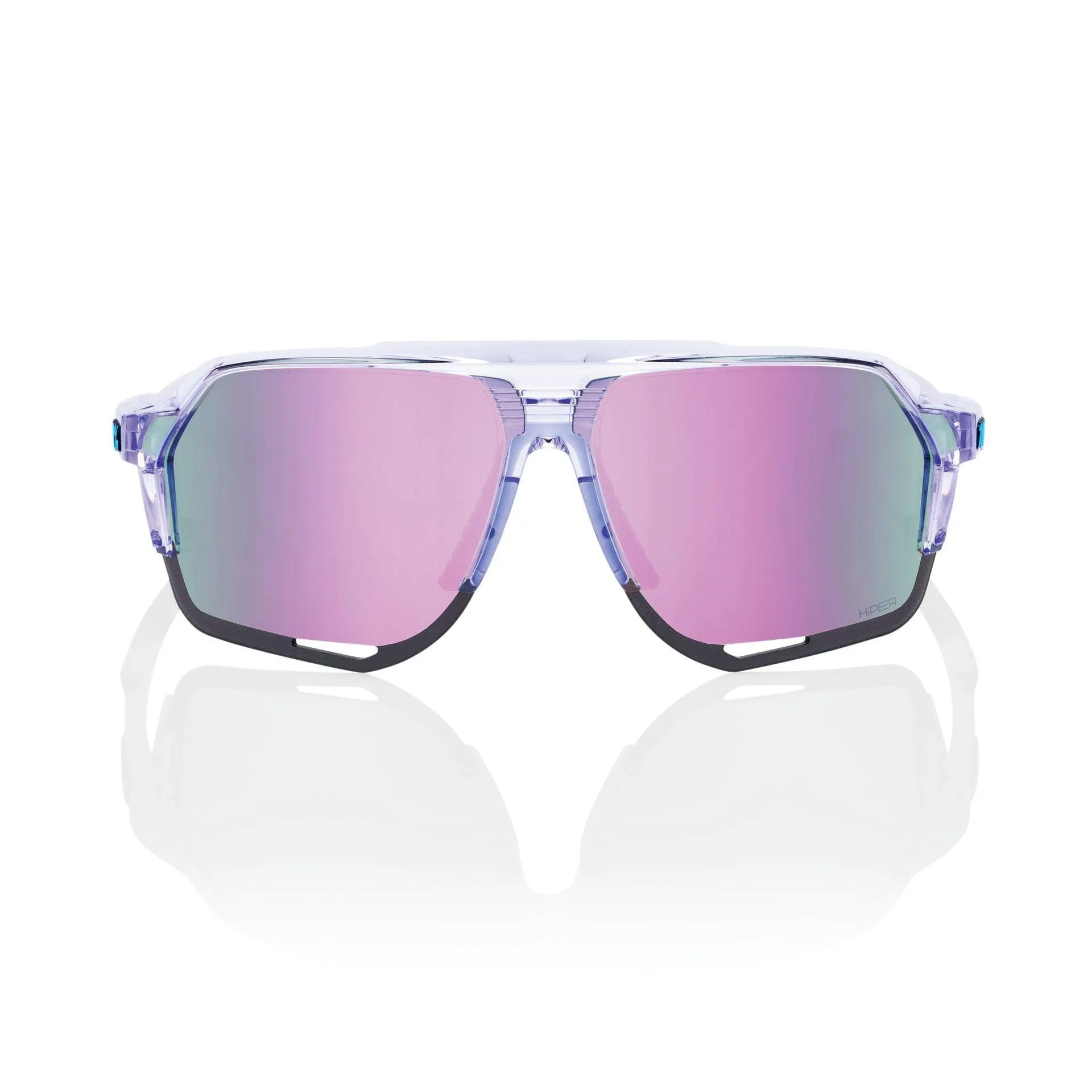 100% Norvik Sunglasses Polished Translucent Lavender - HiPER Lavender