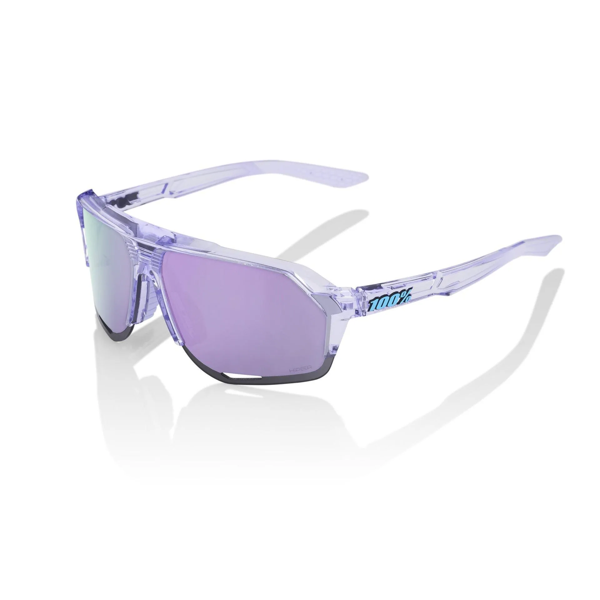 100% Norvik Sunglasses Polished Translucent Lavender - HiPER Lavender