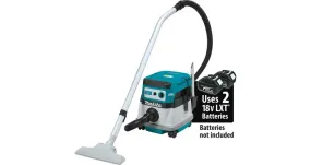 2021 Makita 36V (18V X2) LXT® Brushless 2.1 Gallon Wet/Dry Dust Extractor/Vacuum, Tool Only (XCV06Z)