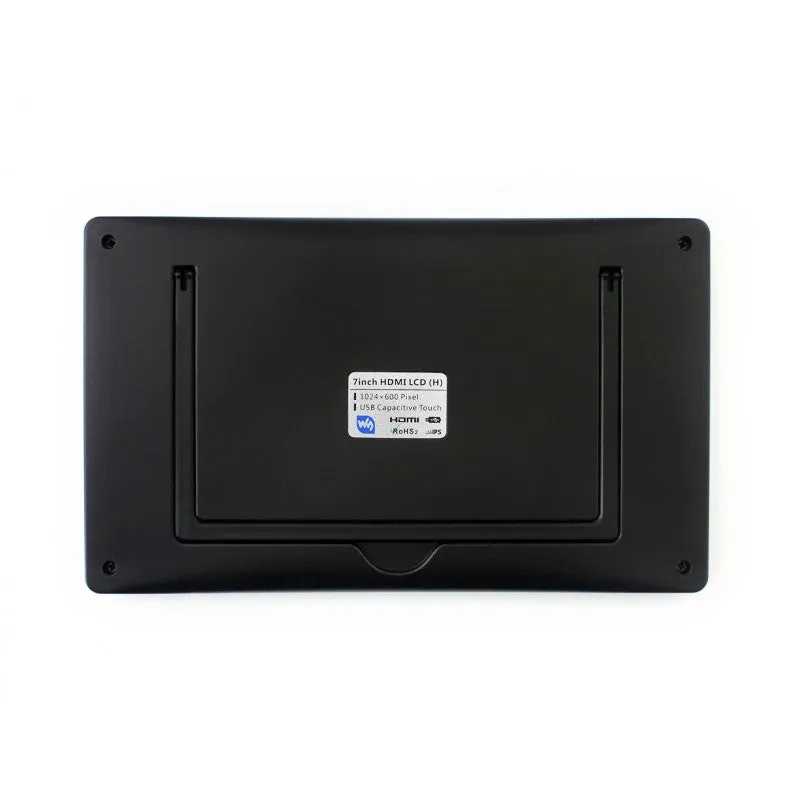 7inch Capacitive Touch Screen LCD (H) with Case, 1024×600, HDMI, IPS, Various Systems Support