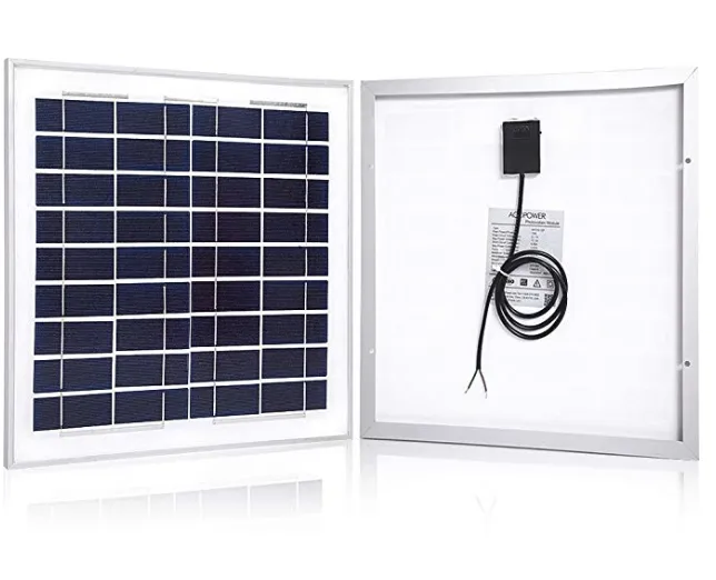 ACOPOWER 15 Watt 12volts Poly Solar Panel