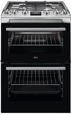 AEG CGX6130ACM 60cm Gas Cooker - Stainless Steel