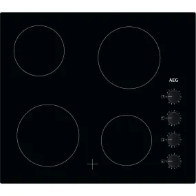 AEG HK614000CB 95 cm Ceramic Electric Hob - Black