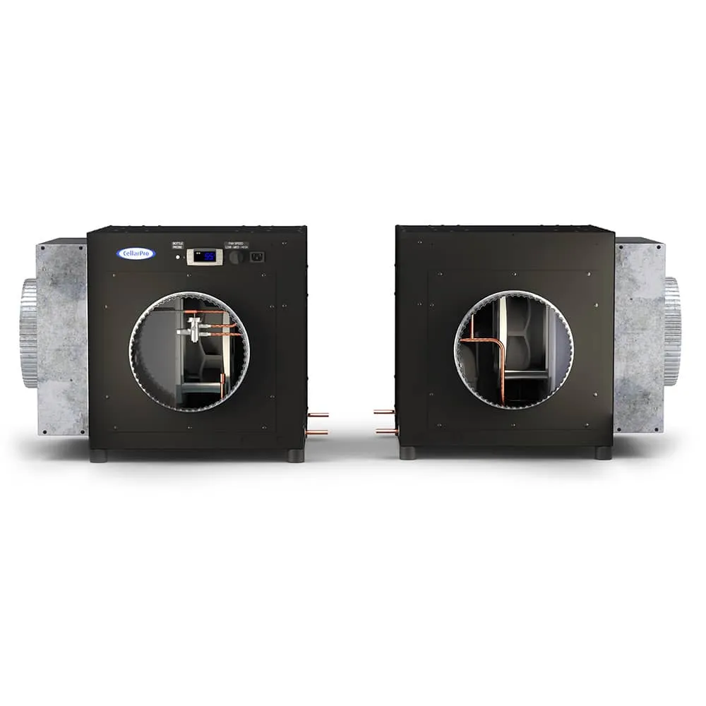 AH3500Si Ducted Air Handler Split System by CellarPro Cooling Systems - Interior
