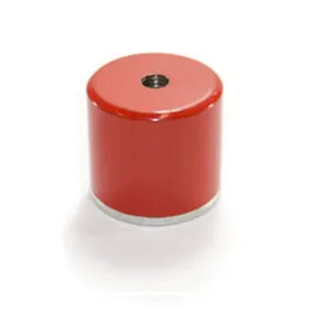 Alnico Pot Magnet - 27mm x 25mm | Threaded Blind Hole