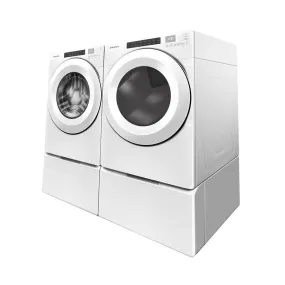 Amana 4.3-cu ft High Efficiency Stackable Front-Load Washer (White) ENERGY STAR