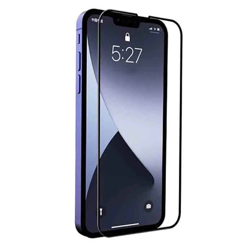 Apple iPhone 13 Mini Tempered Glass Screen Protector [Black]