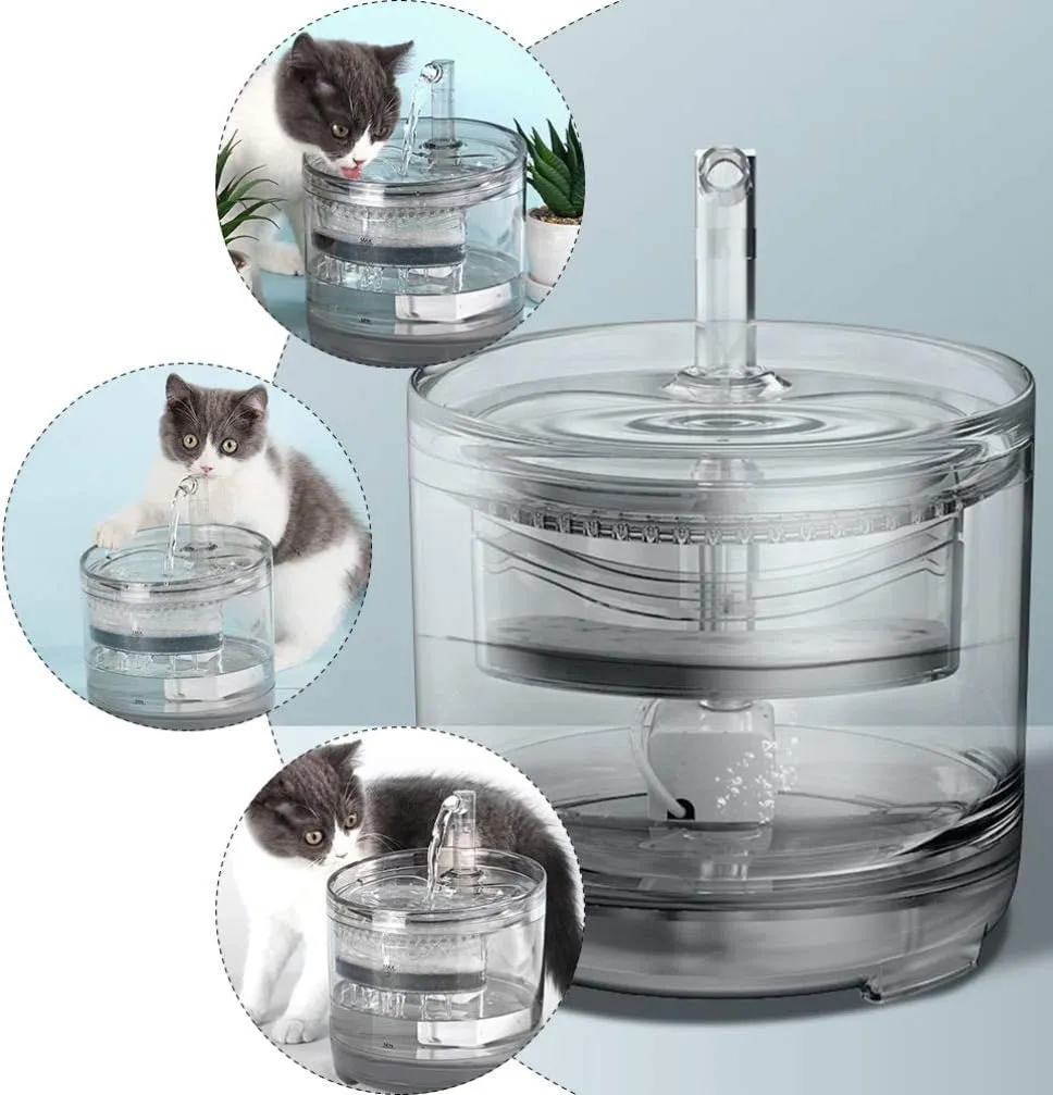 Automatic Silent Pet Water Fountain Dispenser Dp-167