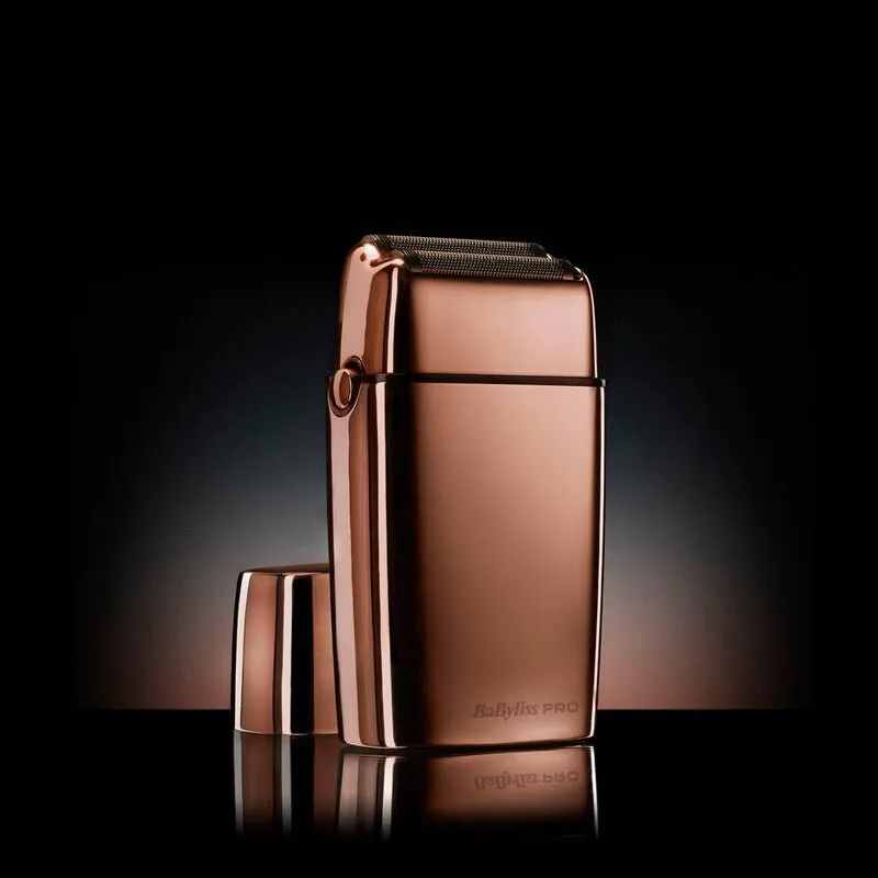 BaByliss Pro Cordless Dual Foil Shaver Rose Gold
