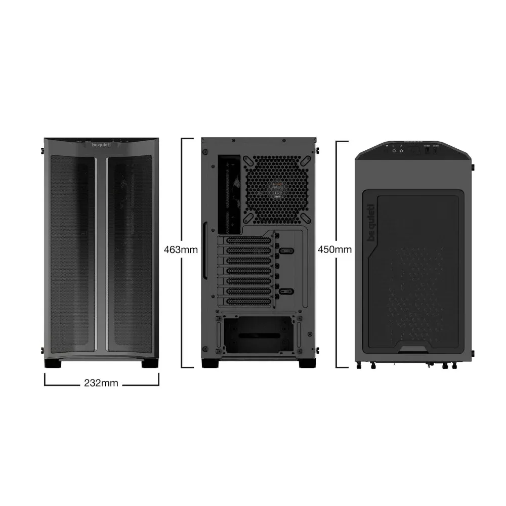 be quiet! PURE BASE 500 FX Black Midi Tower