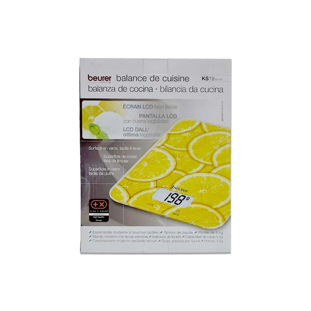 Beurer KS 19 Lemon Kitchen Scale
