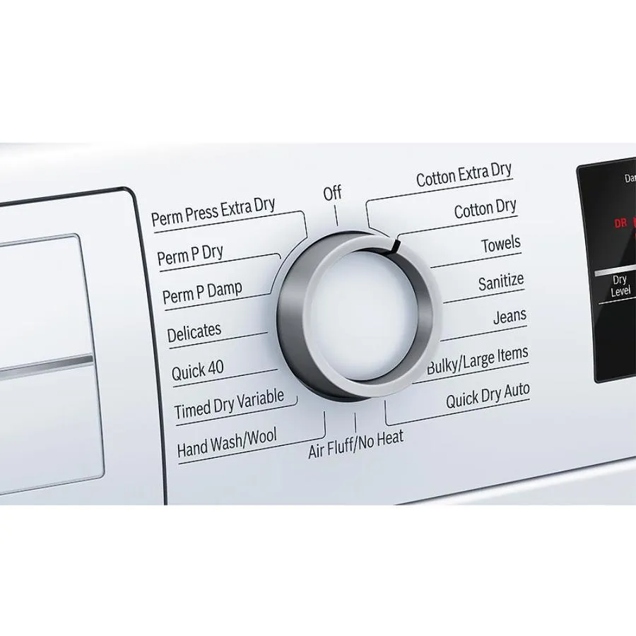 Bosch 300 2-cu ft High Efficiency Stackable Front-Load Washer (White)