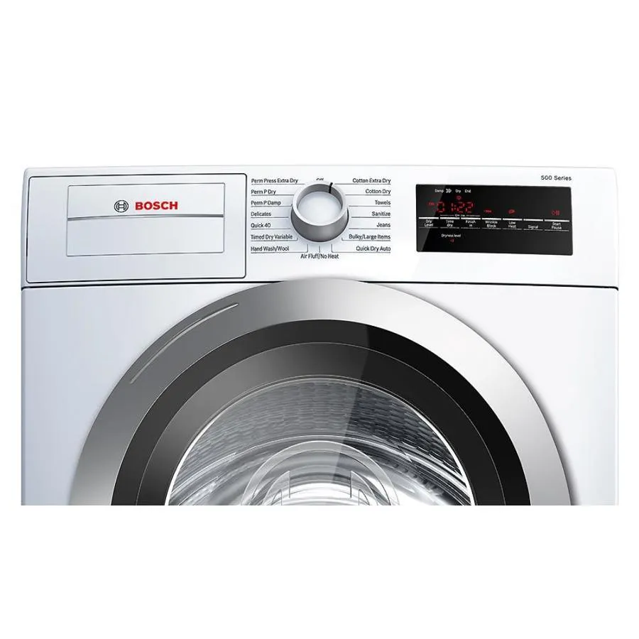 Bosch 300 2-cu ft High Efficiency Stackable Front-Load Washer (White)