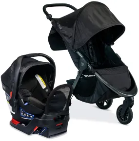 Britax B-Free & B-Safe Gen2 FlexFit  Travel System - Midnight
