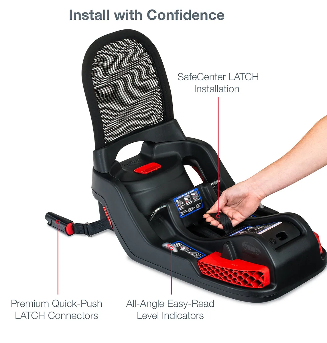 Britax B-Free & B-Safe Gen2 FlexFit  Travel System - Midnight