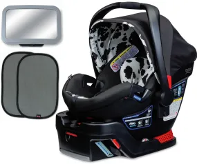 Britax B-Safe 35 Elite Infant Car Seat Bundle 2017 Cowmooflage