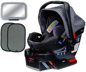 Britax B-Safe 35 Elite Infant Car Seat Bundle - Vibe