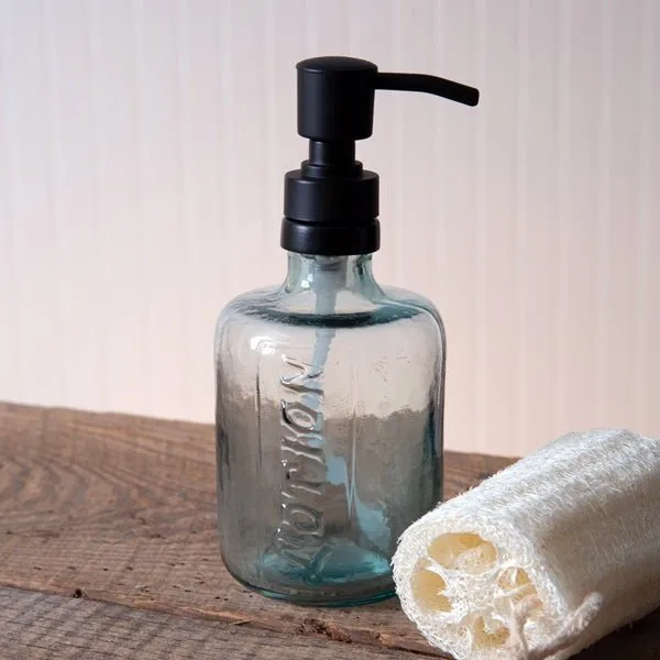 Bubble Glass Soap & Lotion Dispenser