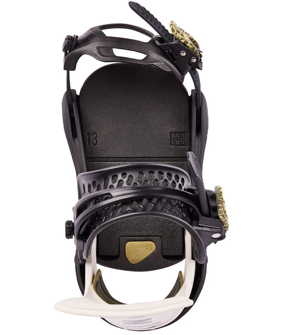Burton Women's Lexa X Re:Flex Binding Black/Stout White/Logo 2023