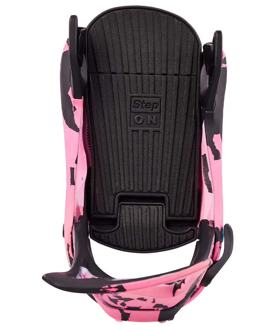 Burton Women's Step On Re:Flex Binding - Pink/Black 2023