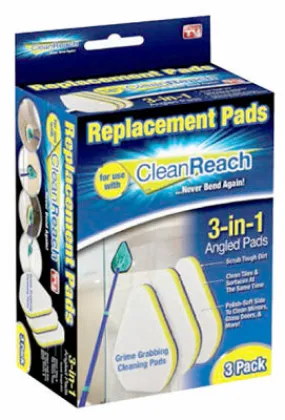 Clean Reach Touch Free Cleaning Replacement Pads, 3-Pk.