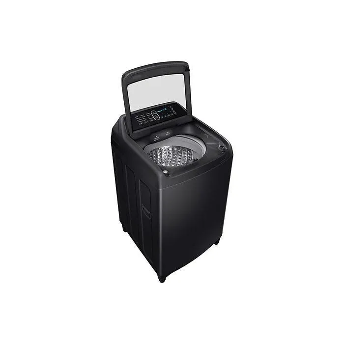 [CLEARANCE] Samsung WA16R6380BV/FQ Top Load Washer 16.0Kg Wobble Inverter Black Caviar