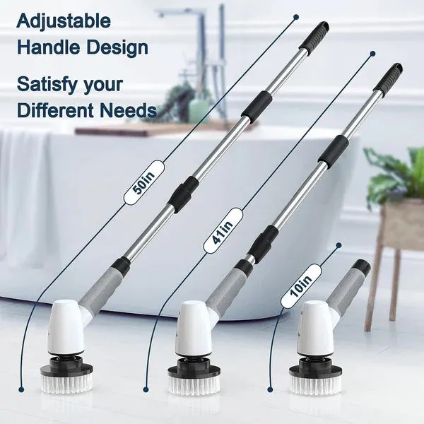 Cordless Electric Spin Scrubber, Cleaning Brush Scrubber for Home