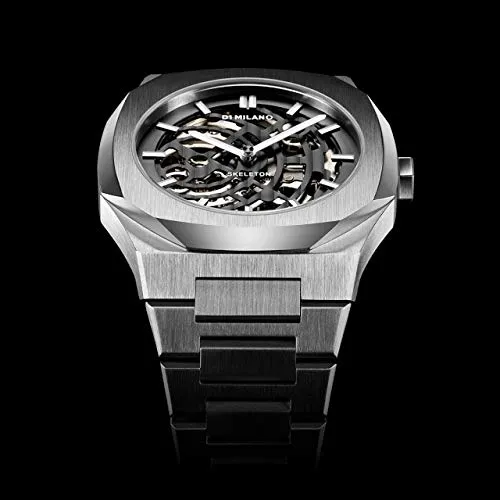 D1 Milano P701 Skeleton Dial Automatic Men's Watch SKBJ01