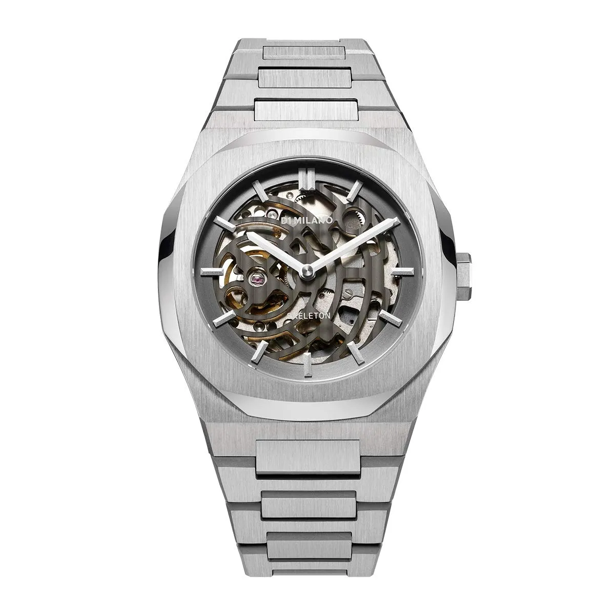 D1 Milano P701 Skeleton Dial Automatic Men's Watch SKBJ01
