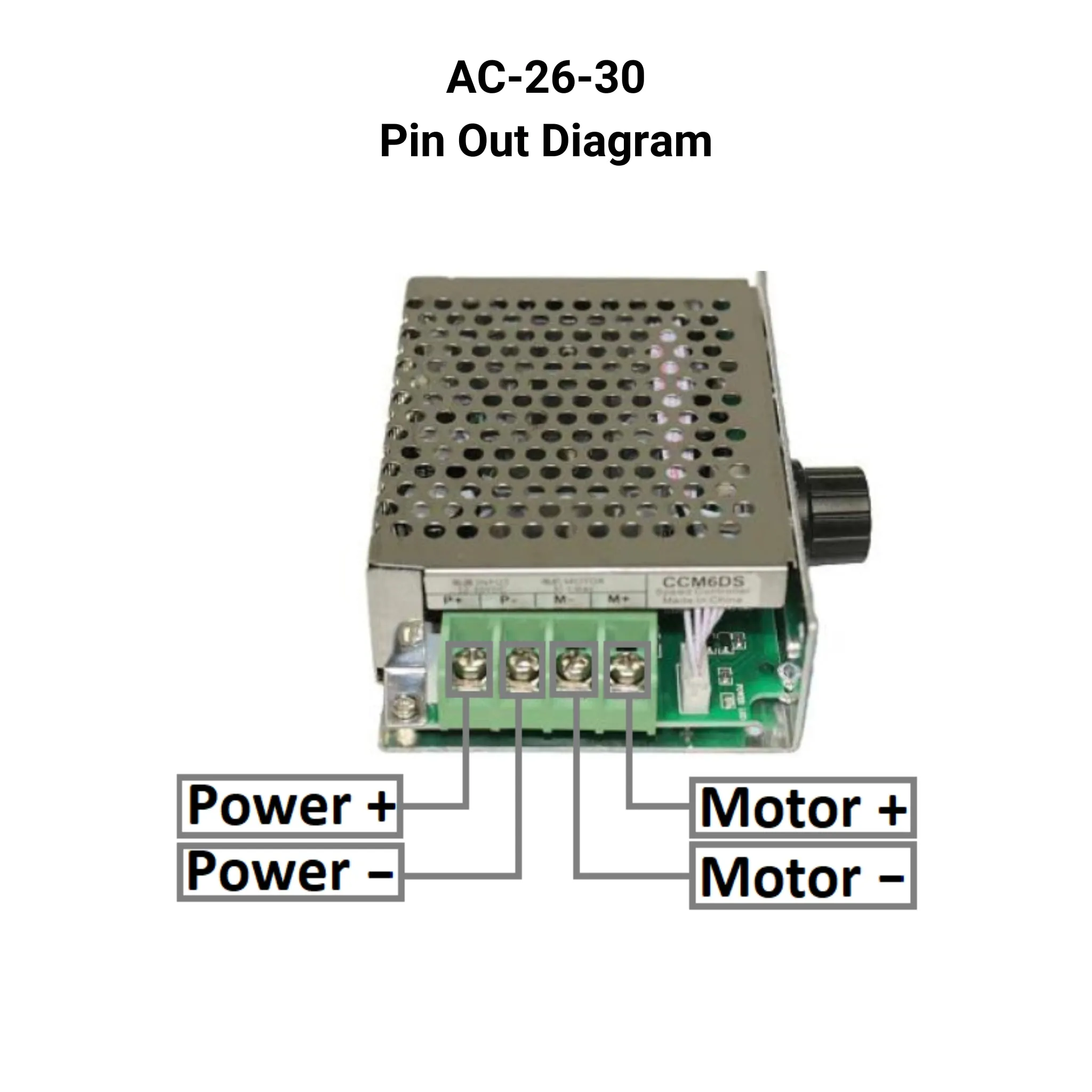 DC Speed Controller - 30A