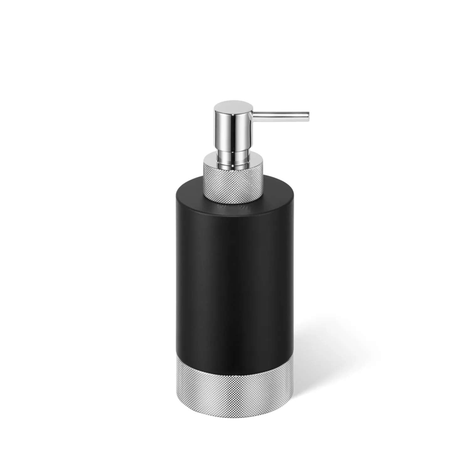 decor walther | CLUB series | soap dispenser | matte black   chrome