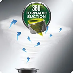 Deep Silence Kitchen Chimney GLACE EDS HE LTW 90 BK NERO T4V LED S  with Tornadic suction 1010 Suction