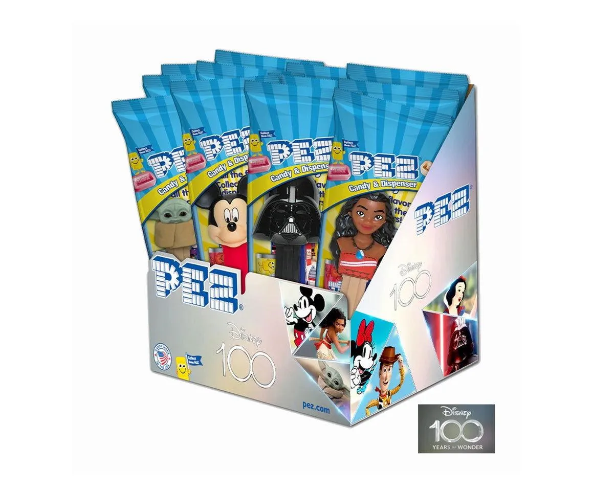 Disney 100th Anniversary Pez Dispensers