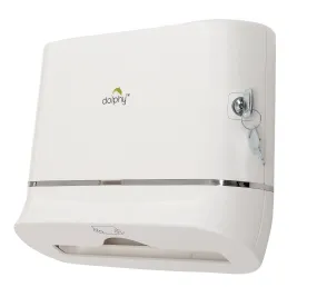 Dolphy Multifold Hand Paper Towel Dispenser White