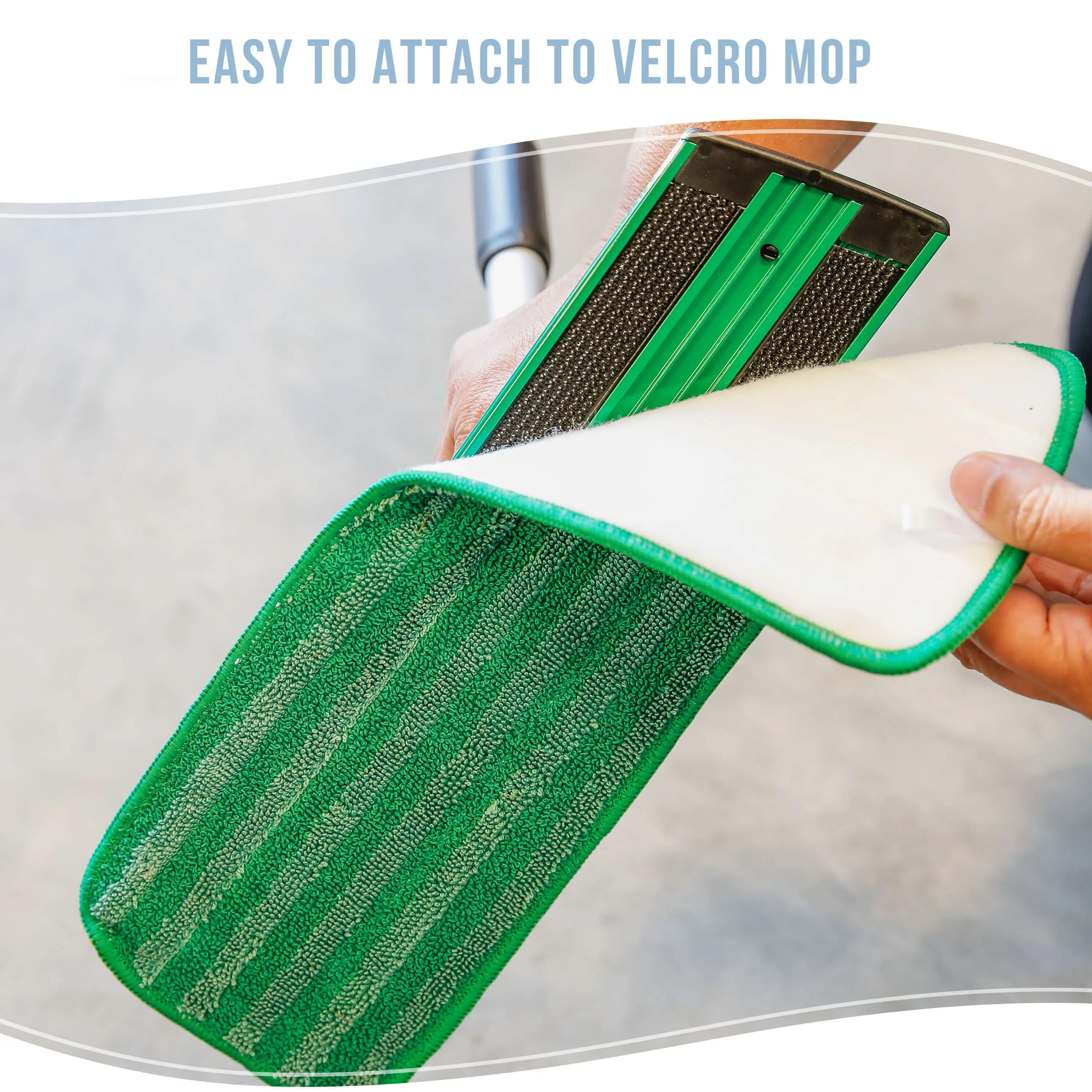 Don Aslett 14" Microfiber Mop Pads Set Of 3