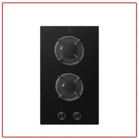 Electrolux EHG3241BC 31cm UltimateTaste 300 Built-in Gas Hob with 2 Cooking Zones