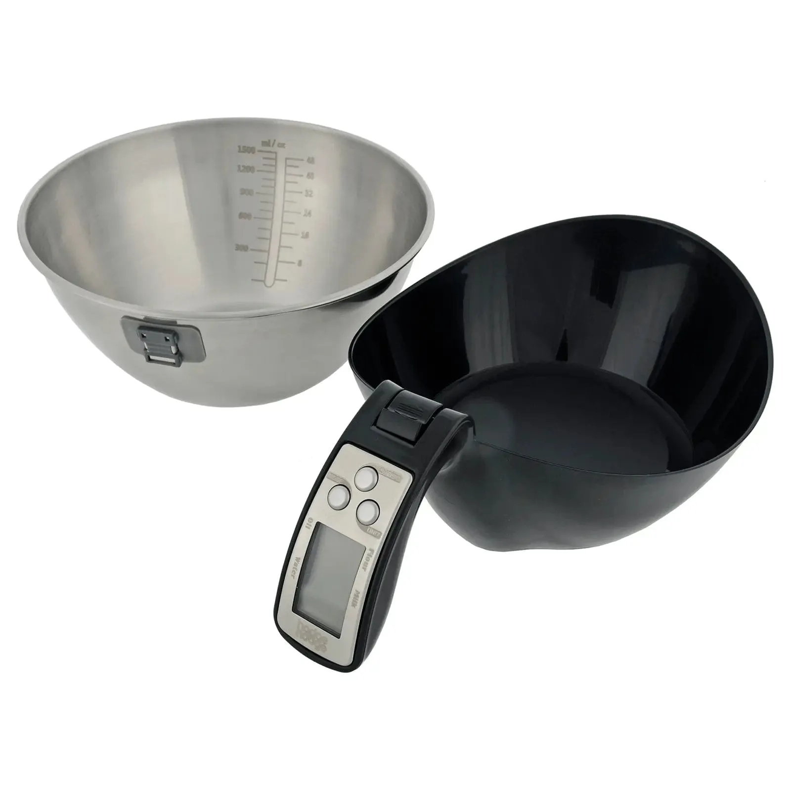 Electronic Measuring Cup Kitchen Scales Stainless Steel Bowl 1.5L