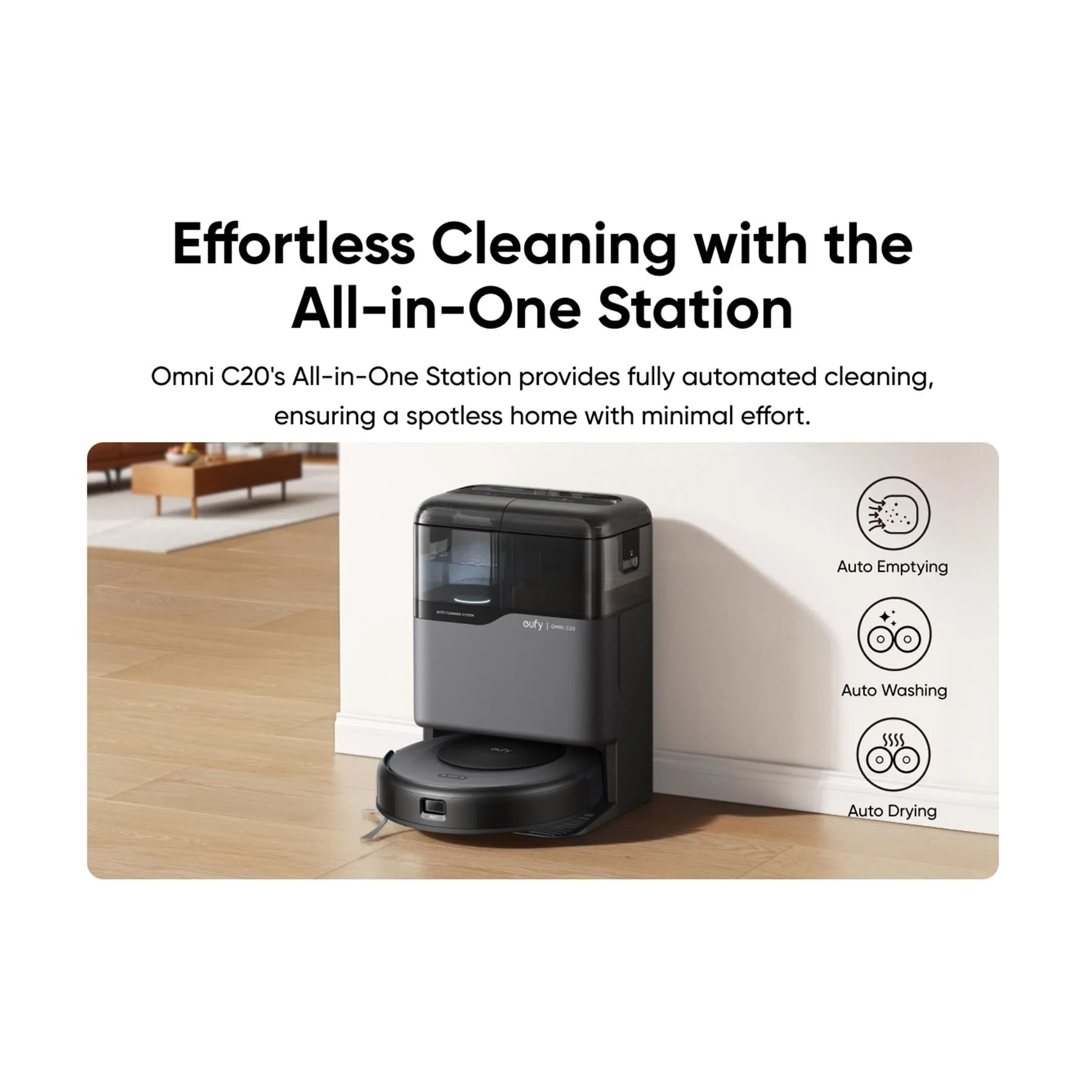 Eufy Omni C20 Robot Vacuum