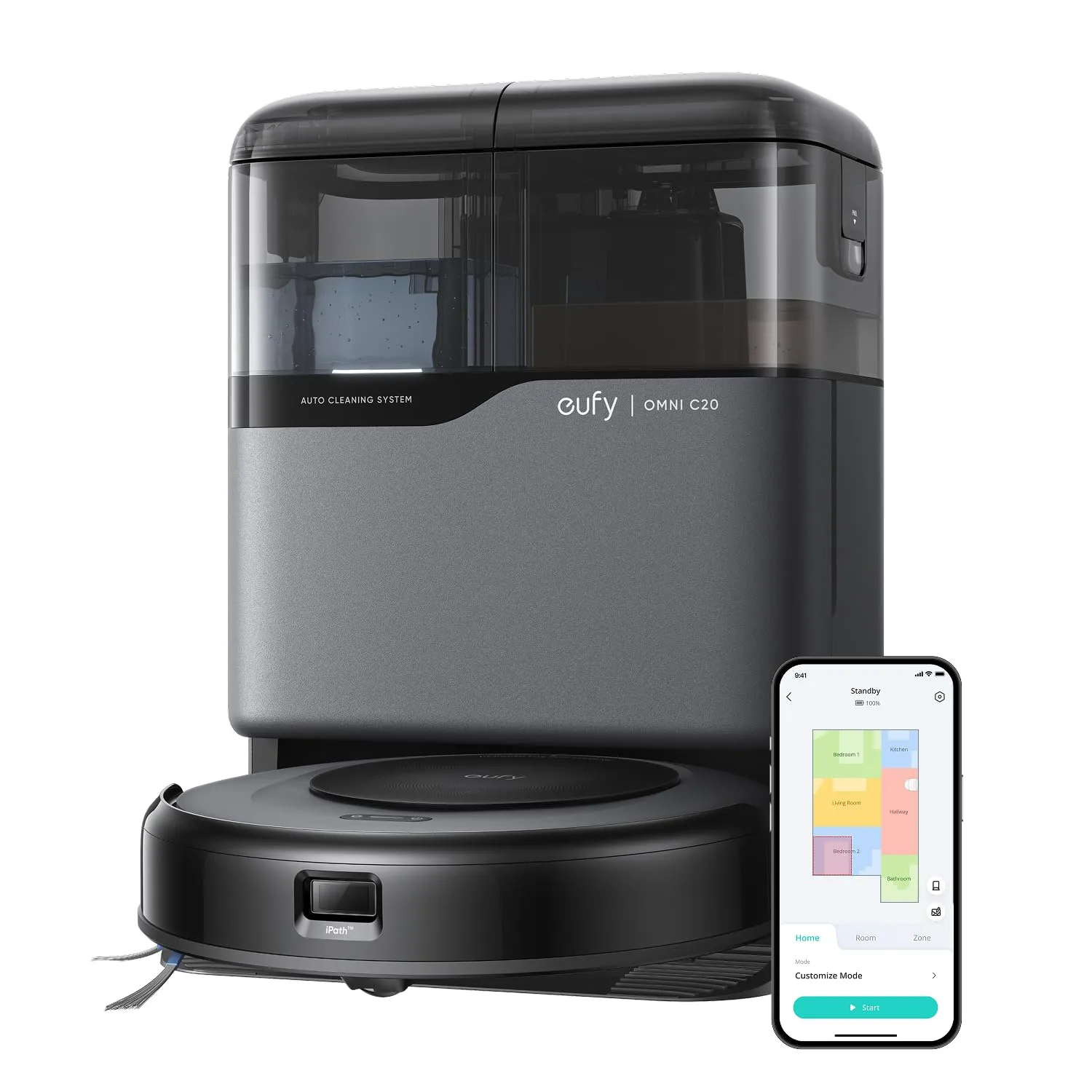 eufy Robot Vacuum and Mop Combo, Self-Emptying
