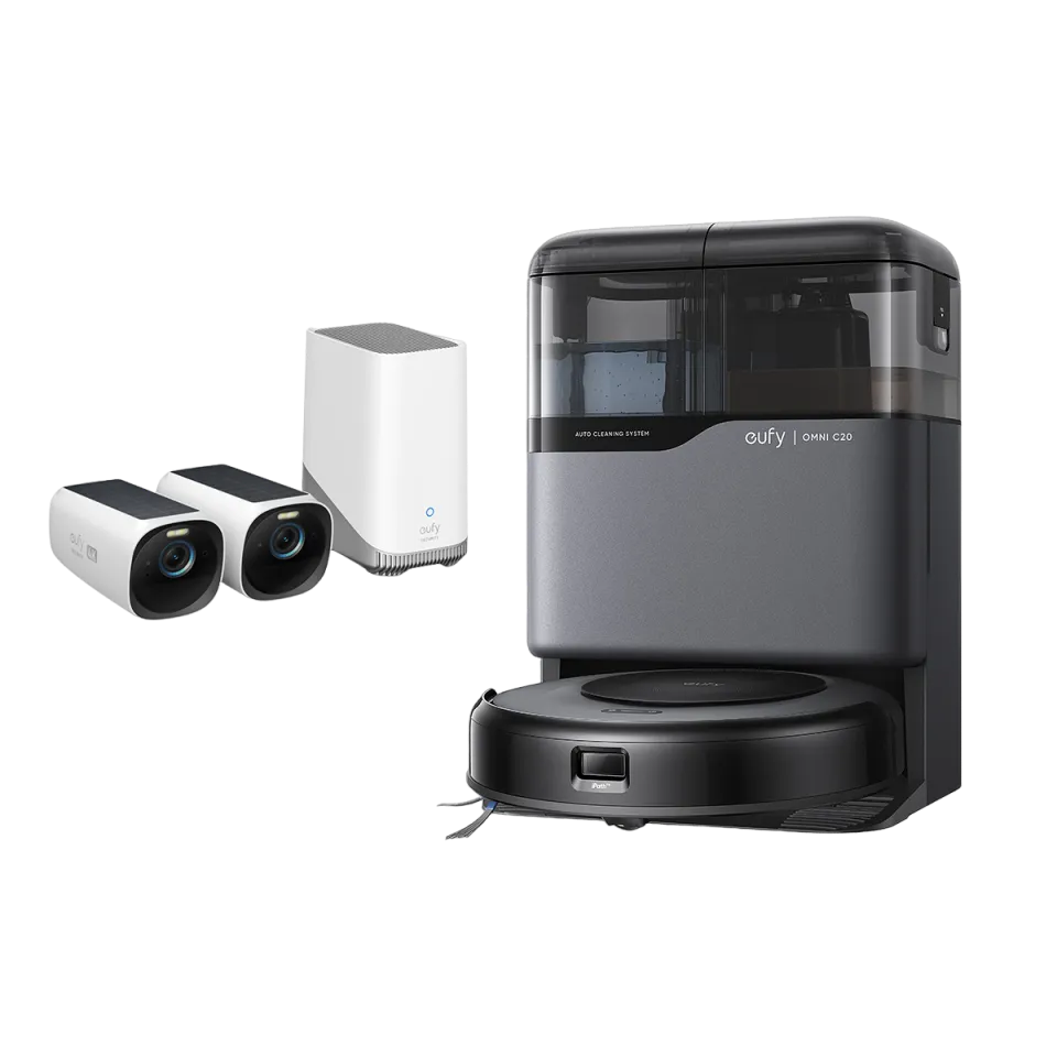 eufy Robot Vacuum Omni C20   eufyCam S330 (eufyCam 3)