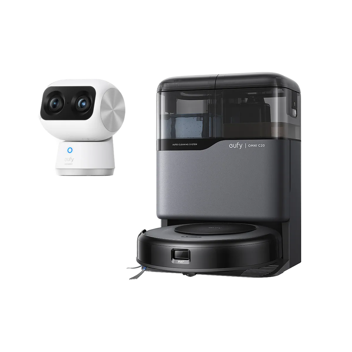 eufy Robot Vacuum Omni C20   Indoor Cam S350