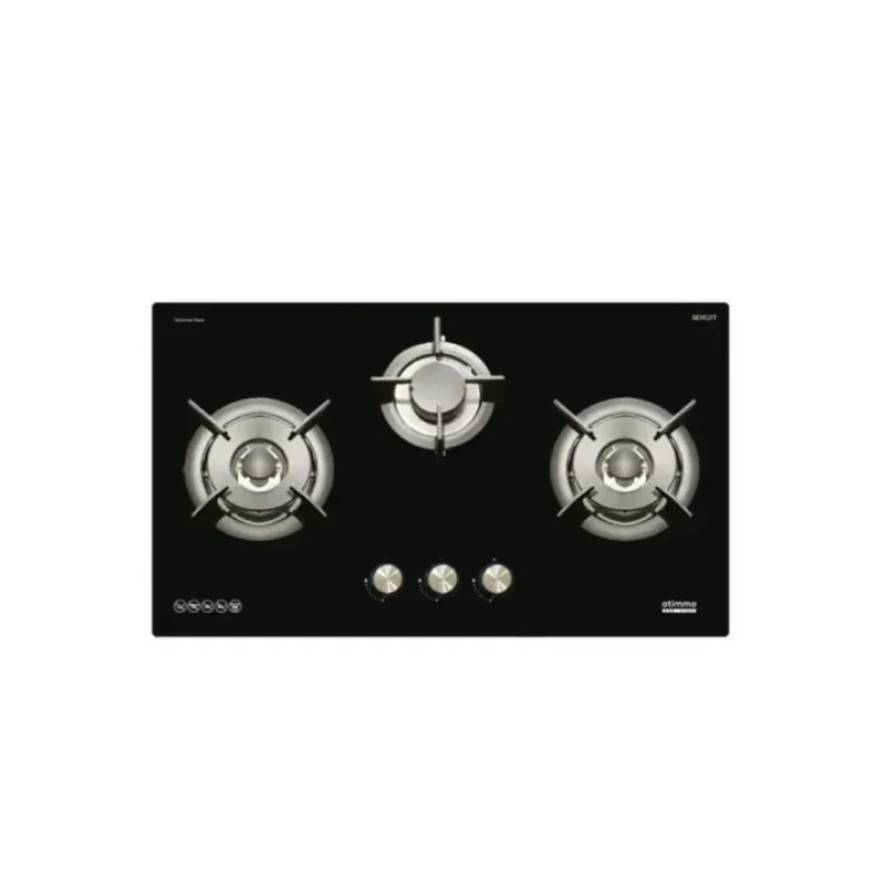 Europace ECH9188A 90CM Premium T-Chimney Hood   EBH6381S 3 Burner 80cm Slim Gas Cooker Hob (Schott Glass)