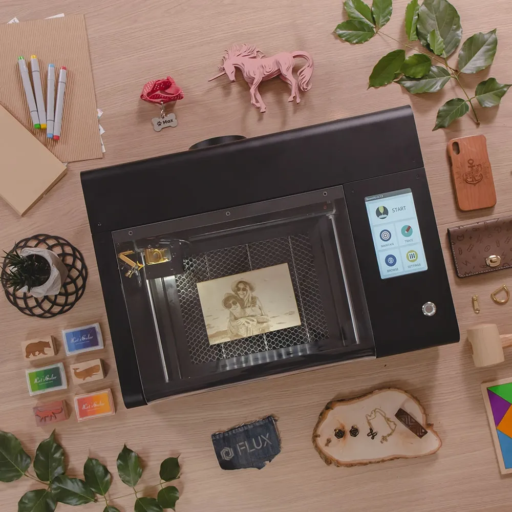FLUX Beamo 30W CO2 Laser Cutter & Engraver
