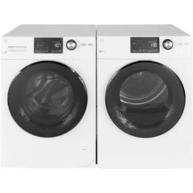 GFW148SSMWW,GFD14JSINWW - GE - Laundry Pairs - Open Box