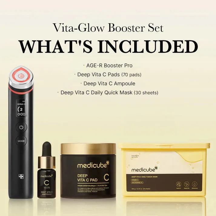 Golden vita-glow booster set