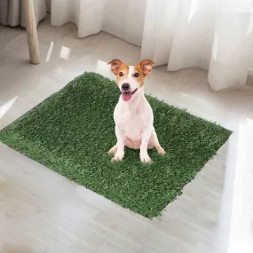 Grass Potty Dog Pad Training Pet Puppy Indoor Toilet Artificial Trainer Portable - Green Large